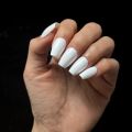 120 Pieces Upgraded Extra Short Matte Nail Tips Pre-etched Small Petite XXS Round Oval Full Cover Press on Fake Nails. 