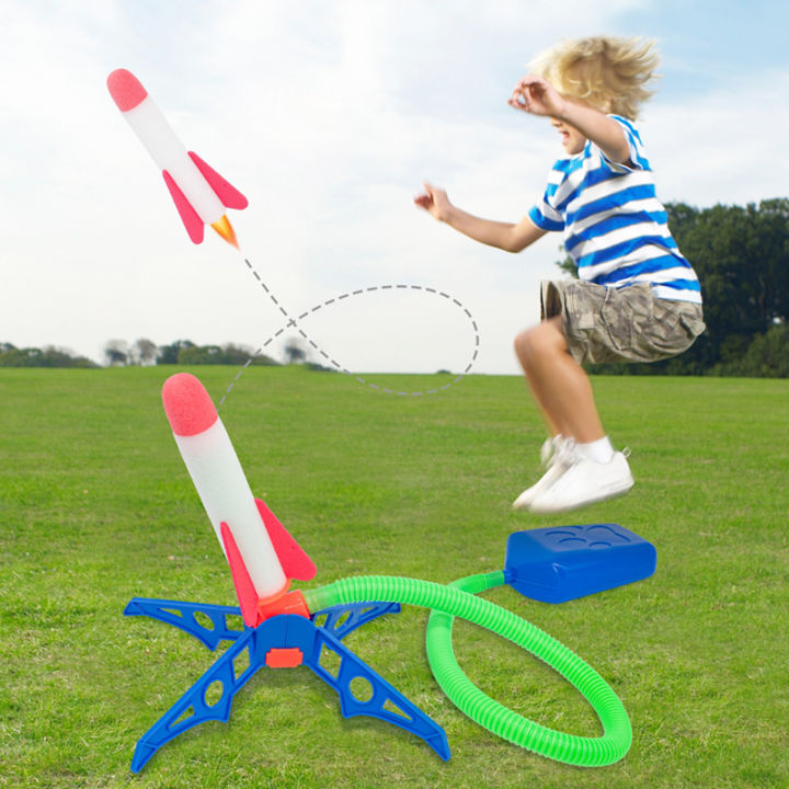 Kids%20Foot%20Pedal%20Air%20Pump%20Rocket%20Launcher%20Toy%20Kit%20Foam%20Rocket%20Accessories%20Boys%20Girls%20Outdoor%20Jumping%20Sport%20Launch%20Rocket%20Game%20Toy%20-%20Image%202