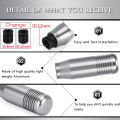Car Racing Styling Aluminum Gear Shift Knob For Honda Acura Civic Manual Transmission Shifter Lever Knob Gear M10x1.5.