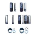 Hydraulic Jack Oil Pump Accessories Seal Kits Repairment Horizontal Jack Oil Pump Accessories Metal Threaded Cylinder Piston. 