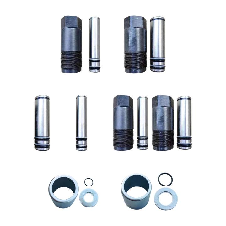 Hydraulic Jack Oil Pump Accessories Seal Kits Repairment Horizontal Jack Oil Pump Accessories Metal Threaded Cylinder Piston