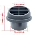 Air Diesel Heater 75mm Diameter 2M Length Duct Pipe Tube Hose Outlet Exhaust Joiner Connector For Webasto Eberspaecher Car Truck.
