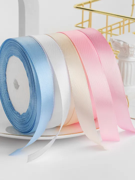 Wusmart%2022Meters/Roll%201.5cm%20Single%20Face%20Satin%20Ribbon%20DIY%20Handmade%20Crafts%20Fabric%20Christmas%20Wedding%20Decoration%20Silk%20Ribbons%20-%20Image%204