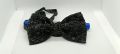 Groom Special Matching Bowtie Classic Wedding Party Bow Tie Black Color Adjustable Necktie. 