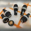New 5 Pieces for 125V/15A 250V/10A 5x20mm Electrical Screw Cap Panel Mounted Fuse Holders Popular. 