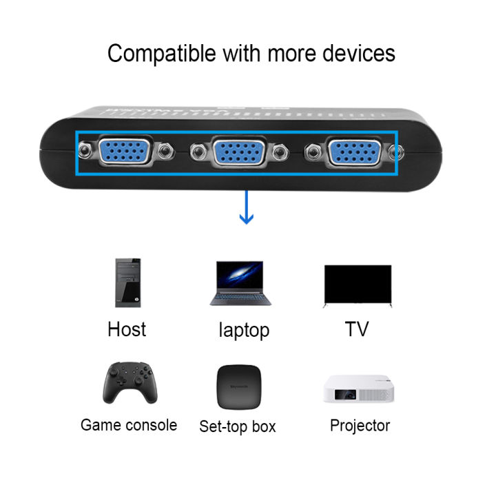 2%20In%201%20Out%20VGA/SVGA%20Manual%20Sharing%20Selector%20Switch%20Switcher%20Box%20For%20LCD%20PC%20KVM%20Switches%20Display%201080%20HD%20Video%20Converter%20-%20Image%205