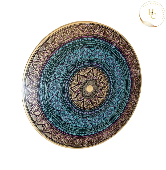 Handmade%20Wooden%20Lacquer%20Art%20Coffe%20Table%20(Nakshi%20Work)%20-%20Image%202