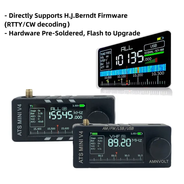 AMNVOLT%20V4/V3S%20ATS%20MINI%20SI4732%20Pocket%20Radio%20ALL%20Band%20DSP%20Radio%20FM%20AM%20SSB%20LSB%20USB%20Receiver%20Bracket,%20with%20Hi-Z%20Circuit%20ESP-32-S3%20-%20Image%205