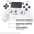 KontrolFreek FPS Freek Galaxy White for Playstation 4 PS4 and Playstation 5 PS5 Performance Thumbsticks 1 High-Rise, 1 Mid-Rise. 