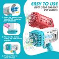 36 Holes Automatic Bubble Gun for Kids | Bubble Machine with 36 & 8 Hole Options | Bazooka Style Bubble Maker Toy | Bulbulay Machine for Kids,. 