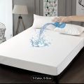 1pc Waterproof Mattress Protector, Urine-proof Physiological Period Mattress Cover, Solid Color Hotel Protective Cover Single Queen King Mattress Available. 