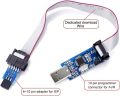 10 Pin to Standard 6 Pin Adapter Board + USBASP USBISP AVR Programmer USB ATMEGA8 ATMEGA128 ATtiny/CAN/PWM For Arduino. 