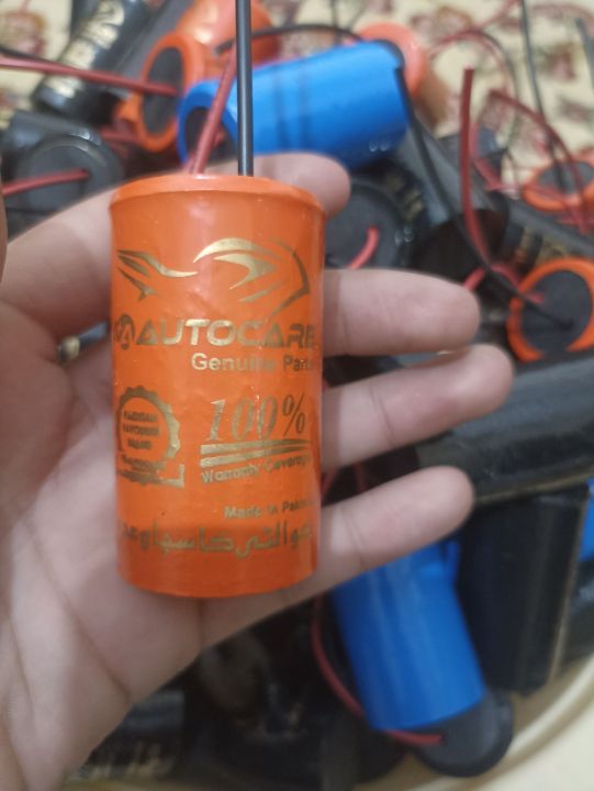 2 pcs Battery Capacitor for CD70 Bike Smart Battery Full Special Quality | Battery Replacement Part
