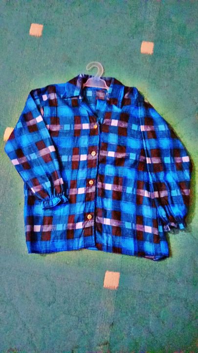 Baby shirt chack print