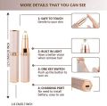2 in 1 Rechargeable Women's Face Hair Remover Epilator for women Machine for Upper Lip, Chin, Eyebrow, Lips, Body, Arms Hair Remover for Women. 