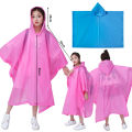 Non-disposable Rain Jacket Rain Ponchos EVA Thickened Waterproof Adult Men Women Children One-Piece Raincoat For outdoor Hiking.