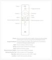 Xiaomi Mi S Android Box Tv Remote control. 