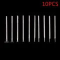 10PCS Grinding Bit Accessory Ultra-Thin T Head Shank Diamond Mounted Point Stone Jade Carve Polish Engrave Tools Set 2.35mm. 