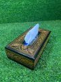 Wooden tissue box beautiful handmade nakshi work on box 10✖️6 inches large size new style tissue box. 