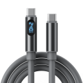 NNBILI 240W Type C to Type C Fast Super Charge Digital Display Cable USB C Data Cable For Iphone 15 16 17 .