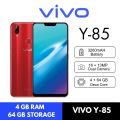 Vivo Y85 | 64GB Storage | 4GB RAM | Snapdragon 450 | 3260 mAh | Dual Sim | 13MP Camera | PTA Approved | Mobile Phone. 