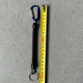 1PC Retractable Spring Elastic Rope Security Gear Tool Hiking Camping Anti-lost Phone Keychain Fishing Lanyards Outdoor.
