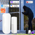 Work with Tuya Zigbee 3.0 Door Window Sensor Smart Home Security Alarm Open Closed Detector Detector Alexa Home Assistant Z2MQTT. 
