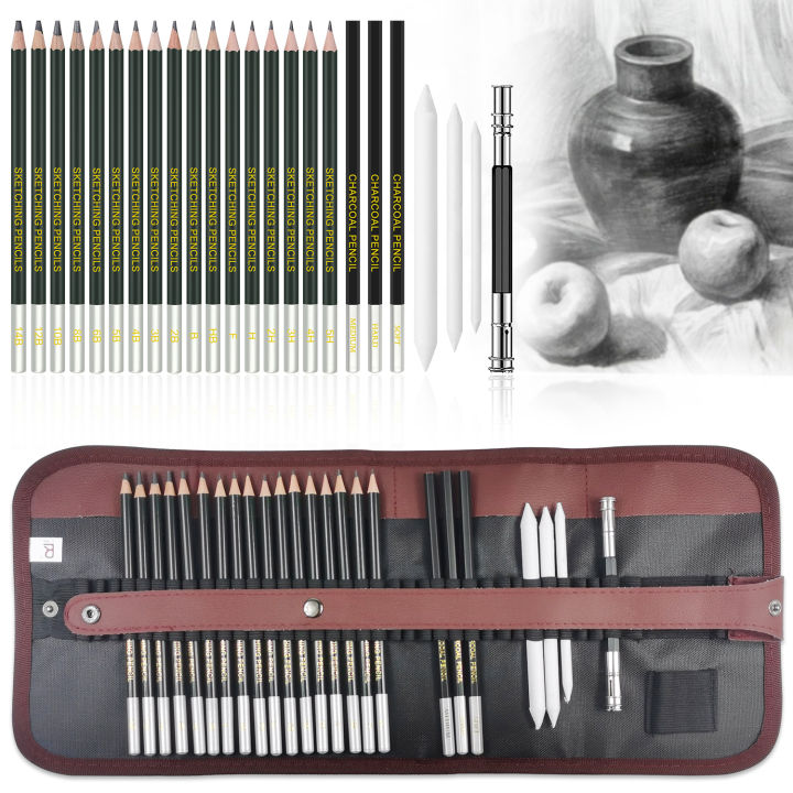 【original】 12/20/25/54/70 pcs Drawing Sketching Coloring Set Drawing ...