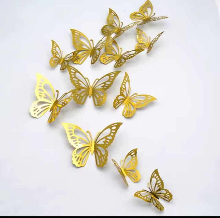 12%20Pcs%20Butterfly%20Wall%20Stickers,%203D%20Butterfly%20Wall%20Decor%20%20Butterfly%20Party%20Decorations%20Birthday%20Cake%20Decorations%20Removable%20Wall%20Stickers%20Room%20Decor%20for%20Baby%20Shower%20Party%20Girls%20Boy's%20Kids%20-%20Image%202