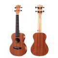 Enya KUC20 24" Concert Size Sapele Ukulele Set With Gig Bag, Tuner, String And Strap. 