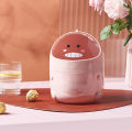 Desktop Trash Can Baby Dinosaur  Large Mouth Detachable Design Nonslip Bottom  Plastic Mini Trash Can Mini Trash Can. 