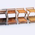 Foldable Tea Trolley/ Tea Trolley/ Tea Trolley with easy storage.