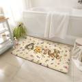 Cute W-Winnie The P-PoohS Kawaii Carpet Bathroom Anti-slip Mat Door Mat Home Decoration Mat Entrance Door Mat Scratch-resistant. 