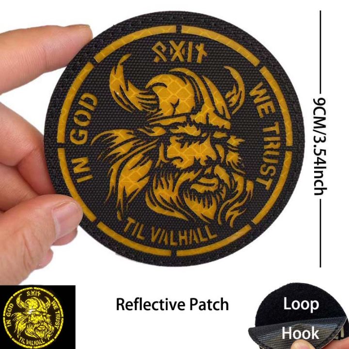 Viking%20Compass%20Berserker%20Rune%20Applique%20Embroidery%20Morale%20Emblem,The%20Warrior%20Of%20Norse%20Viking%20PVC%20Patches%20%20%20Badges%20-%20Image%207