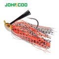 JOHNCOO 12g Spinner Bait Weedless Jighead Bass Jig Bait Fishing Lure Wobbler For Bass Fishing Tackle.