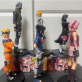 New Naruto Anime Figure Shippuden Model Uchiha Itachi Sasuke Pain Kakashi Action Figure Dolls Decorations PVC Toy .