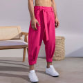 Spring Men Belt Baggy Pants Casual Streetwear Premium Quality Solid Color Oversized Joggers Fashion Harem Pants 2026 New S-3XL. 