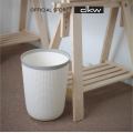 DKW HH-203 + 205 set of woven round trash can (2/2 pack size) (2 colors) beautiful durable trash can. 