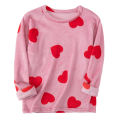 2-Piece Sisters Long-sleeved Trousers Suit Girl Sweet And Lovely Home Clothes Teenagers Casual Round Neck Shirt Elastic Waist Pa.