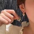 Cloud Imitation Pearl Huggies Hoop Earrings for Women Party Classic Ins Fashion Jewelry Minimalist Accessories Birthday Gifts.