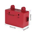 Aluminum Receiver Box 60*40*26mm Scale Fuel Tank for 1/10 RC Crawler Rigs SCX10 Capra RR10 VS4-10 Phoenix TRX4 TRX6 TF2 D90 CC01. 