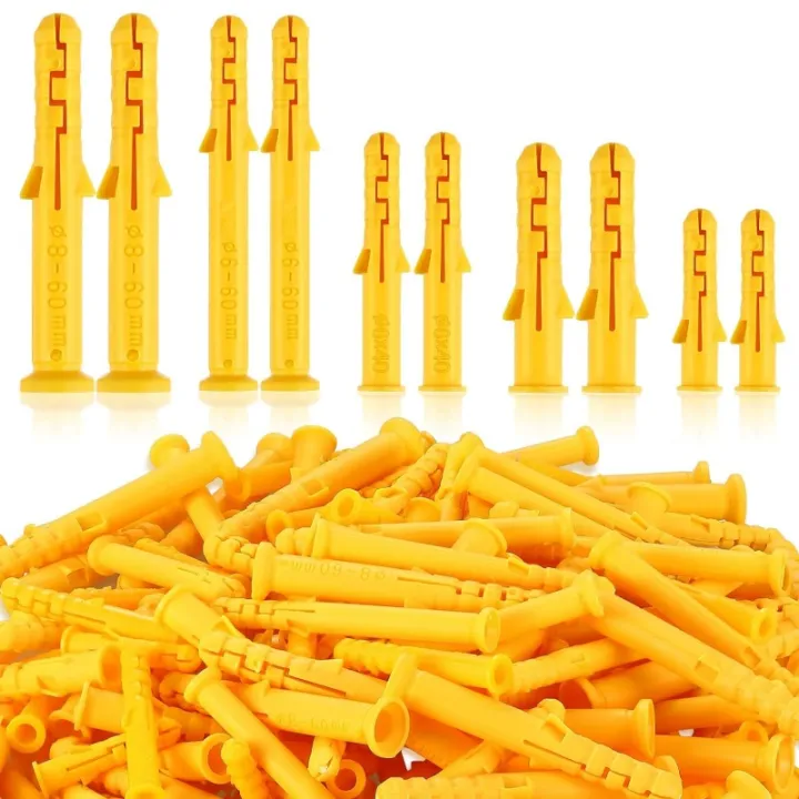 100-400pcs%20Ribbed%20Plastic%20Expansion%20Pipe%20M6%20M8%20M10%20%20Plug%20plastic%20pipe%20Nylon%20Column%20Expansion%20Screw%20Anchor%20Plug%20Wall%20plugs%20-%20Image%203
