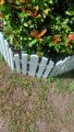 10 nos Set 1 ft. X 1 ft.  Picket Plastic Fence Panel Set (10 nos ) Covered 10 ft area. 