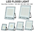 LED Floodlight 10W 20W 30W 50W 100W 150W High Brightness IP66 Waterproof Outdoor Mini Spotlight Wall Gate Garage Garden Lamp. 