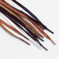 Waxed Waterproof Leather Shoelace Flat Shoelaces 6mm Width Boots Oxford Shoe Laces Shoe Accessorie 60/80/100/120/140/180cm 1Pair. 