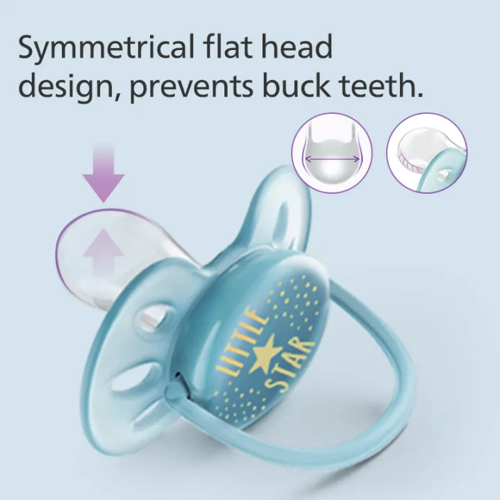 %20AVENT%20Newborn%20baby%20Pacifier%200-18%20months%20Food%20grade%20silicone%20Pacifier%20Comfortable%20and%20breathable%20Soothing%20emotions%20-%20Image%204