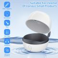 Portable Baby Pacifier Sterilizer Box with Violet Light,180s Quick Clean for Jewelry,Keys,Nail Clippers,Ideal Travel Companion. 