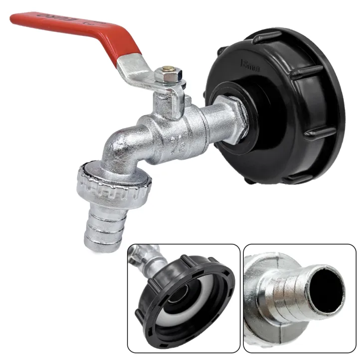 S60x6%20Coarse%20Thread%20IBC%20Tank%20Tap%20Connecter%20X%201/2''%203/4''%20Water%20Coupling%20Adapter%201000L%20Garden%20Home%20Replacement%20Valve%20Fitting%20-%20Image%202