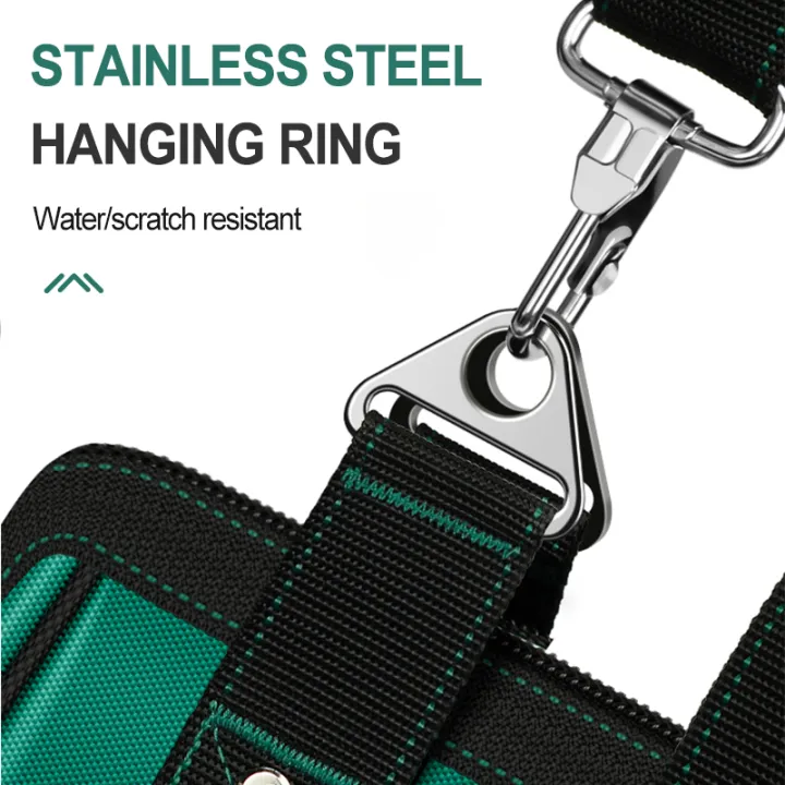 AIRAJ%202023%20New%20Electrician%20Tool%20Bag%20with%20Reflective%20Strip%20Oxford%20Cloth%20Wear-resistant%20Multi-Pocket%20Waterproof%20Storage%20Hand%20bag%20-%20Image%202