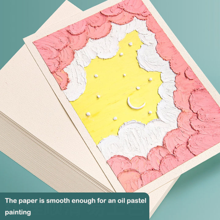 50%20Sheets%20Art%20Supplies%20Oil%20Pastel%20Paper%20200gsm%20Chalk%20Coloring%20Crayons%20Painting%20Books%20Acid%20Free%20Natural%20Colortones%20Drawing%20-%20Image%207